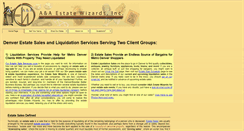 Desktop Screenshot of estatewizards.com